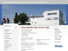 Tablet Screenshot of musikinsel.de